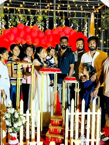 A happy client and their family celebrating a special day. Seeing these smiles is the best part of my job.