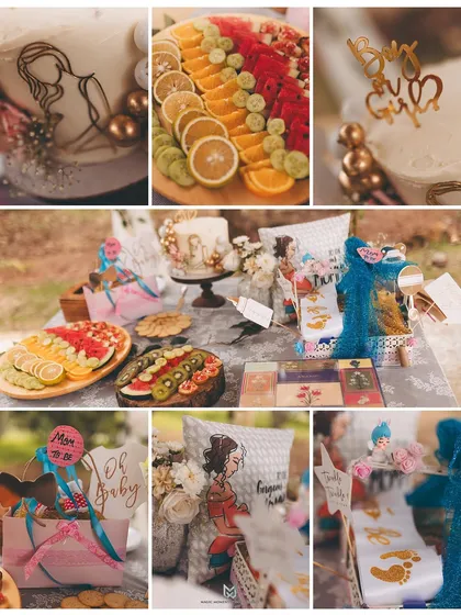 It's all in the details. From the custom cake and fruit platters to the thoughtful gifts and decor, I make sure to capture every element that makes your baby shower unique.